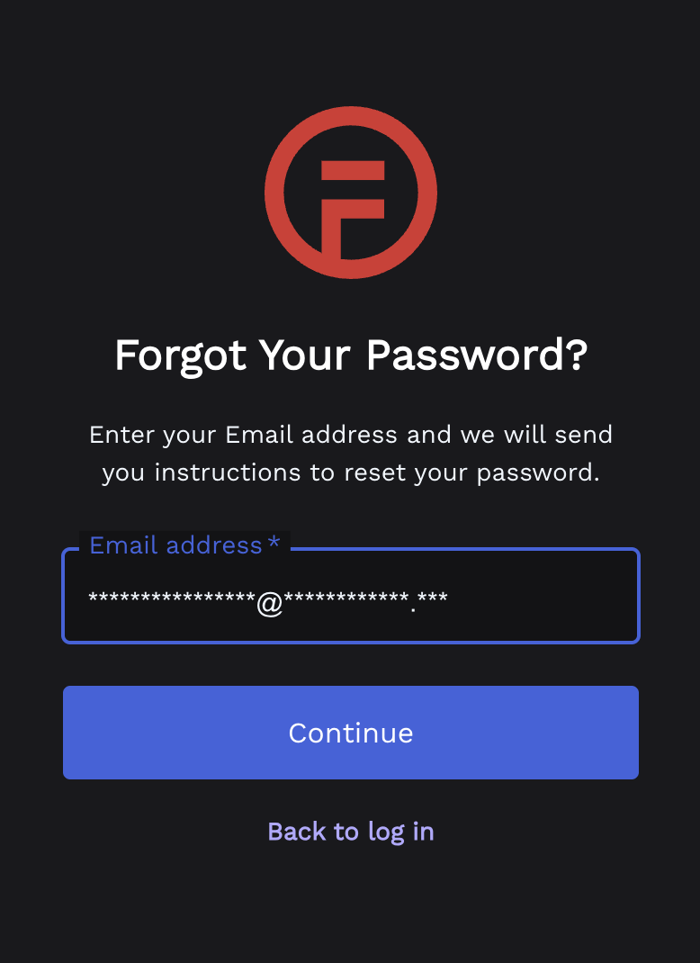 1a Forgot your password