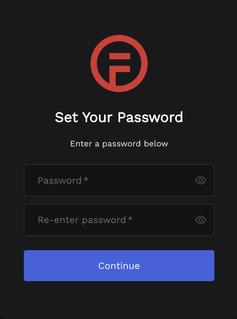 4 Set your Password 1