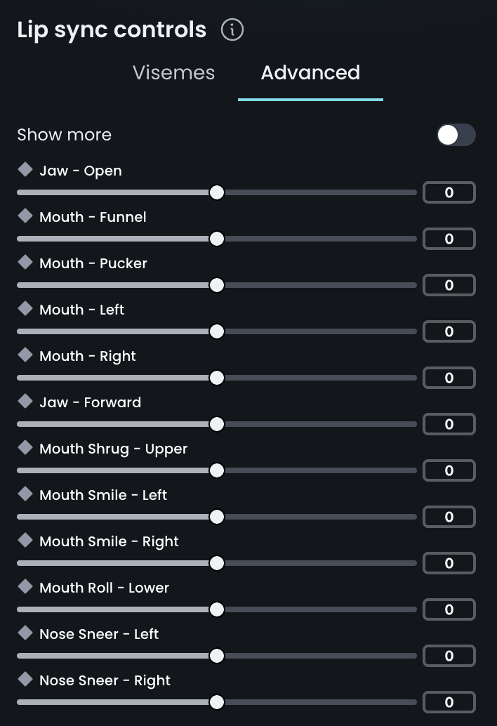 Advanced Controls New UI