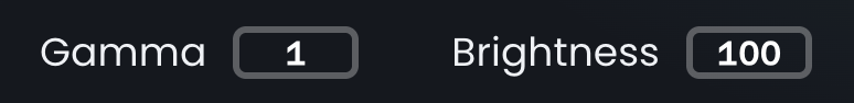 Gamma and Brightness New UI