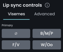 Lip Sync Controls New UI