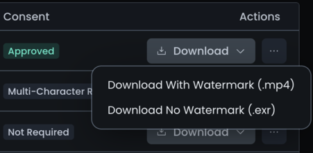 approved new UI