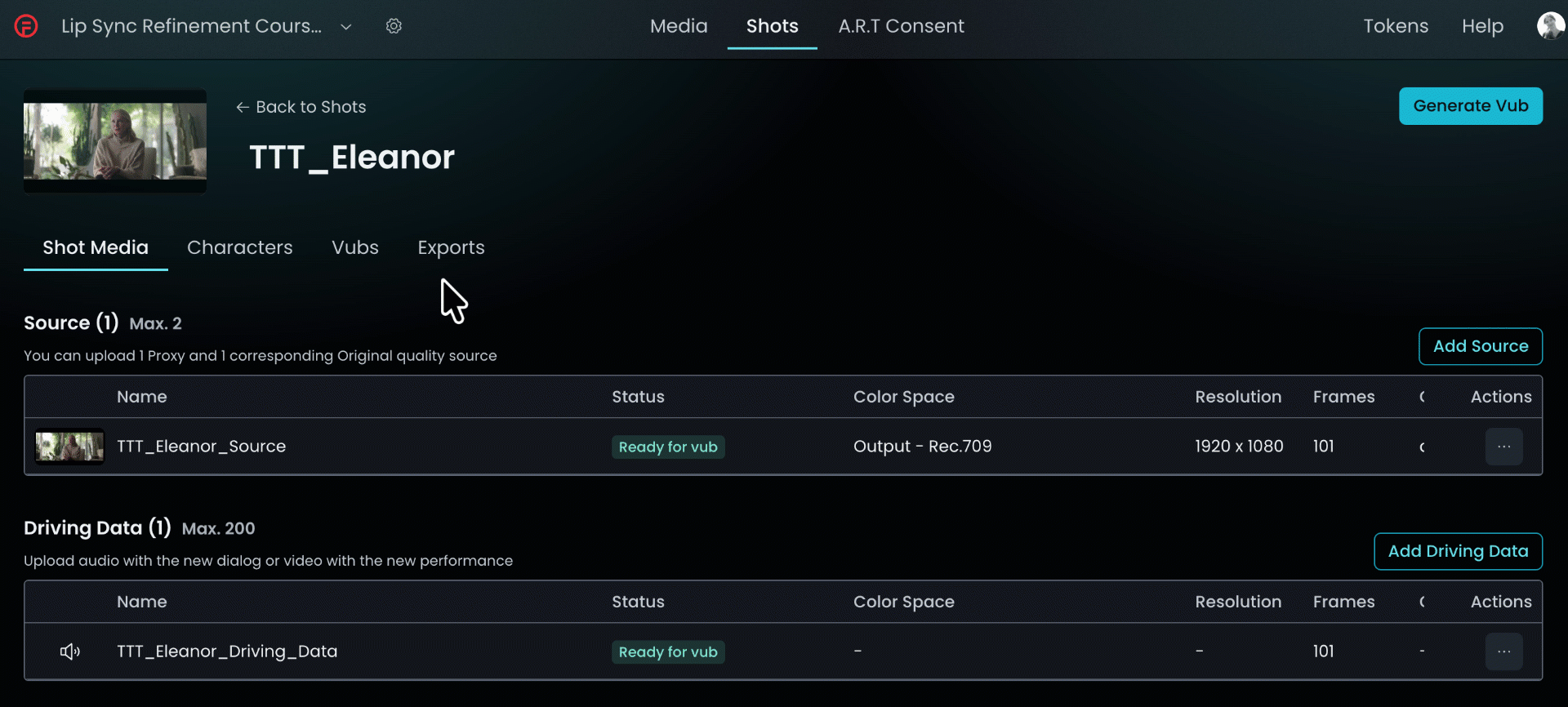 Downloading an Export New UI
