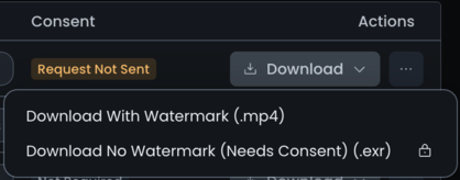 request not sent new UI