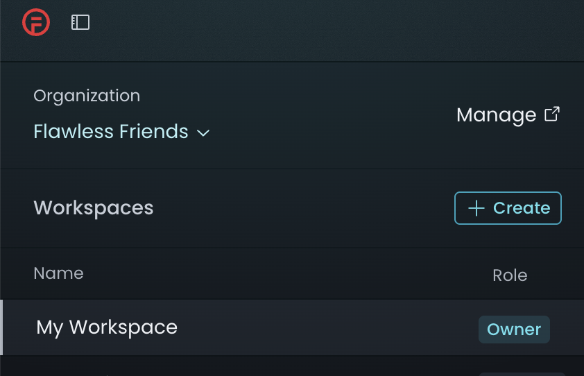 Org Admin Manage new UI